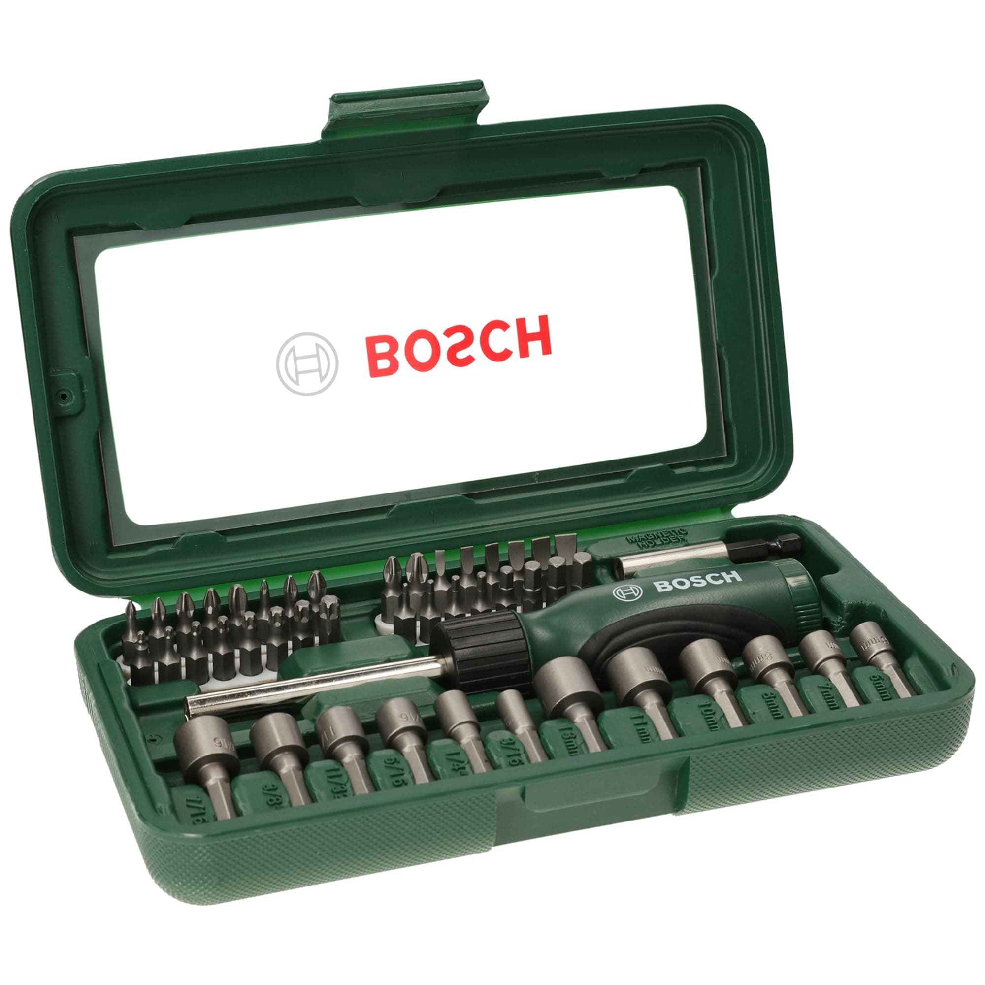 Bosch 46 Pieces Accessories Screwdriver Set