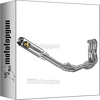 arrow full system exhaust + header-pipes competition sbk indy-race full titanium with carby end cap compatible with kawasaki zx-10r zx-10 r 2024 mototopgun