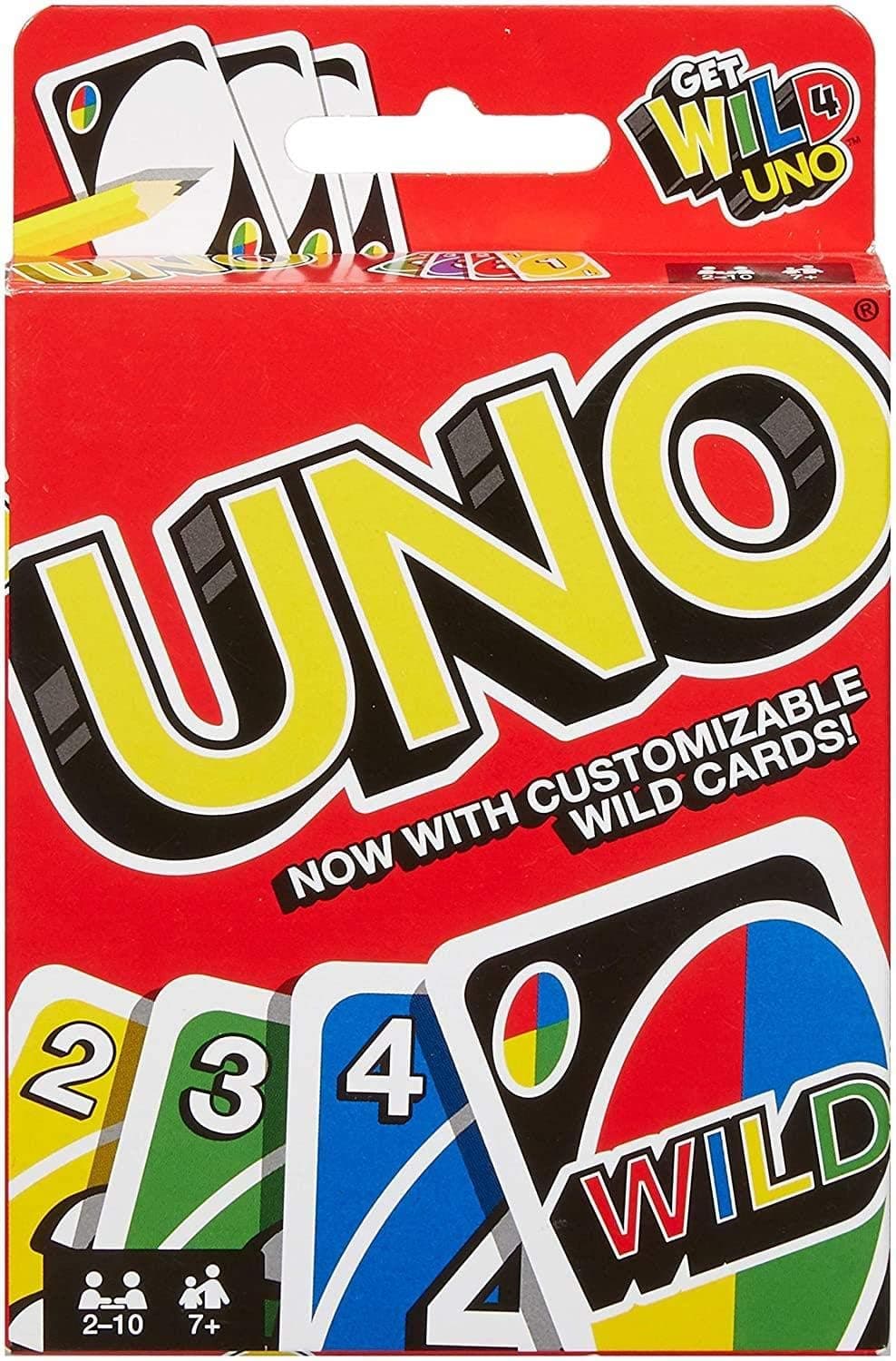 Mattel 42003 Uno Original Playing Card Game, Multicolor