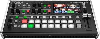 Roland V-8HD | HD Video Switcher for Live Events, Streaming & Corporate Presentations | Mix 8 HDMI Sources | 5-Layer Effects & Keying Engine | Built-in Multi-Viewer Display