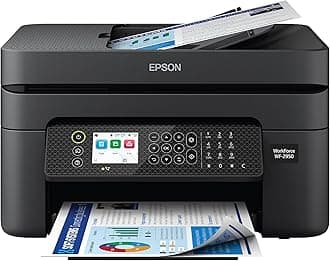 Workforce WF-2950 Wireless All-in-One Printer with Scan, Copy, Fax, Auto Document Feeder, Automatic 2-Sided Printing and 2.4" Color Display