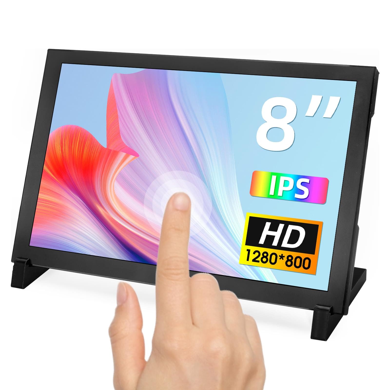 8 Inch Capacitive Touch Screen with Stand
