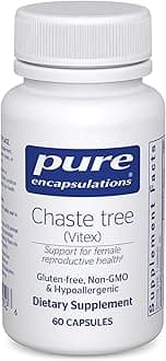 Chaste Tree (Vitex) - Supports Menstrual Cycle Regularity - for Breast Comfort* - Women's Supplement - Hormonal Balance Support - Non-GMO & Vegan - 60 Capsules