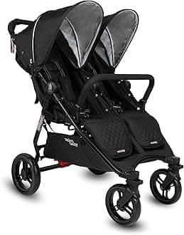 valco baby Slim Twin Stroller (2022) (Licorice)