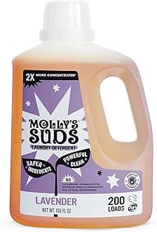 Liquid Laundry Detergent | Clean Laundry Detergent Soap for Sensitive Skin | 2x Concentrated, High Efficiency (HE) (Lavender - 200 Loads)