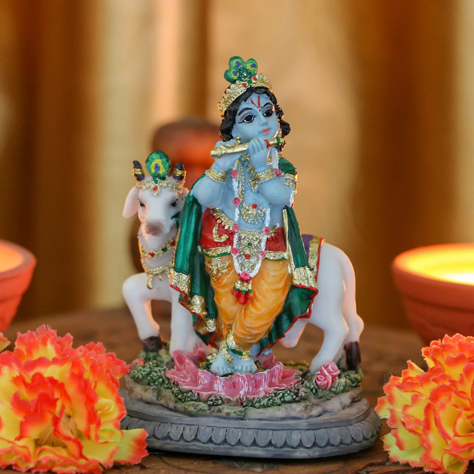 Hindu Idol Lord Krishna Statue