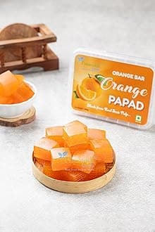 Pramukh Foods Orange Fruit Bar 200 Grams (Orange Papad)