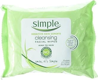 simpleCleansing Facial Wipes (Packaging may vary),25 Each
