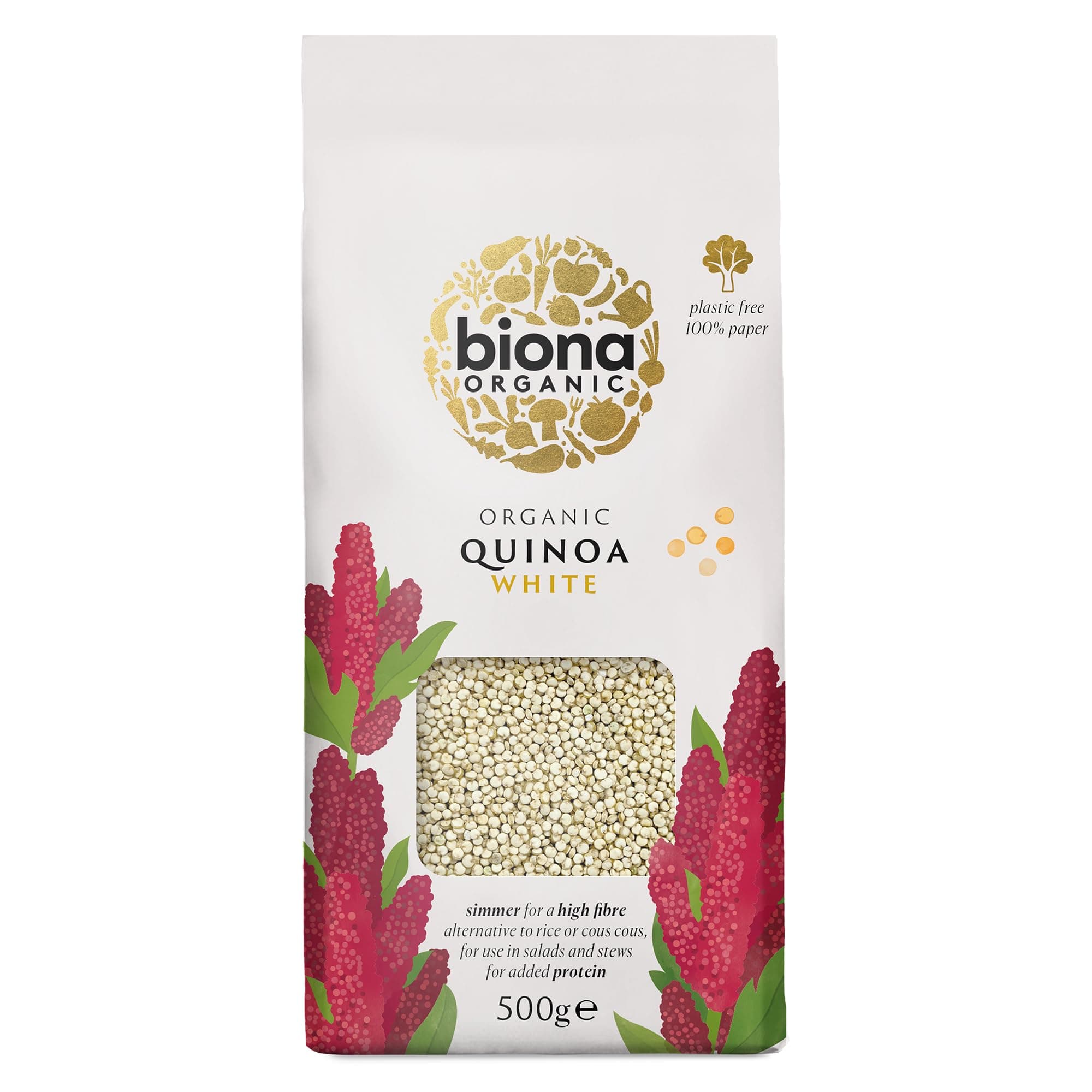 Biona Organic White Quinoa, 500g