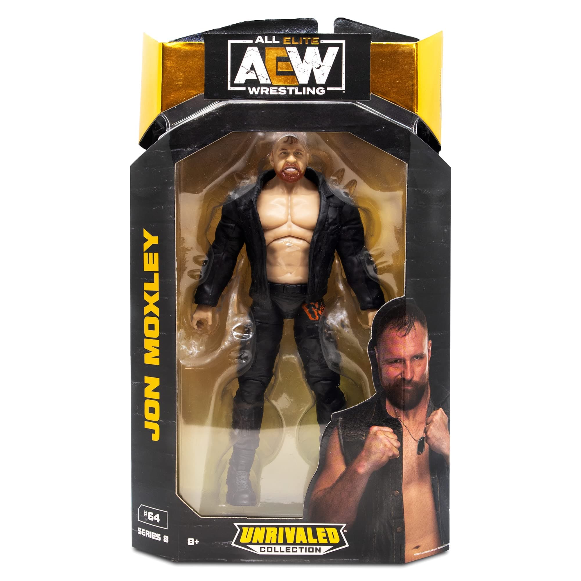AEW Jon Moxley Unrivaled Series 8 Action Figure