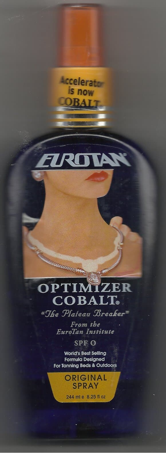 Optimizer Cobalt Original Tanning Spray Spf 0 (Formerly Accelerator) 8.25oz