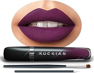 KUCKIAN COSMETICS VAMPY PLUM - 12-Hour Fall Lipstick - Vegan & Cruelty Free, by