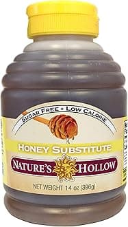 Nature's Hollow Sugar Free Honey Substitute: Gluten Free, Vegan, and Keto Honey - Zero Sugar Honey Xylitol Sweetener - Great for Diabetics and Low-Carb - Enjoy Natural Sweetness - 30 Cals Per Serving