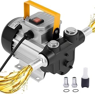 110V AC 16GPM 60L/min Oil Transfer Pump, Electric Self-priming Oil Pump, Fluid Extractor Pump for Diesel, Kerosene, Biodiesel