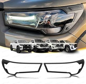 Light Guard for Toyota Hilux 2021-2026 MK9 Invincible GR Sport InvincibleX, for Toyota Hilux Front Headlight Cover, Hilux Accessories (Light Surround Trim)