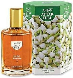 Ahsan Original Attar Full Jasmine 100ml – Floral Jasmine Perfume Spray for Men & Women – Long Lasting Fragrance