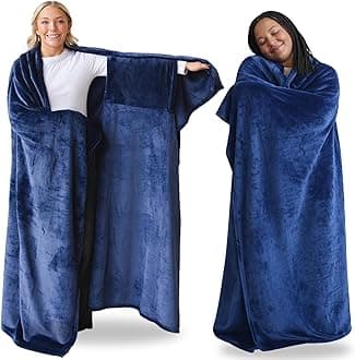 Super Blanky Wearable Blankets for Women, Adult Wearable Blanket Men, Mother's Day Gifts for Her, Wife Birthday Gift Ideas