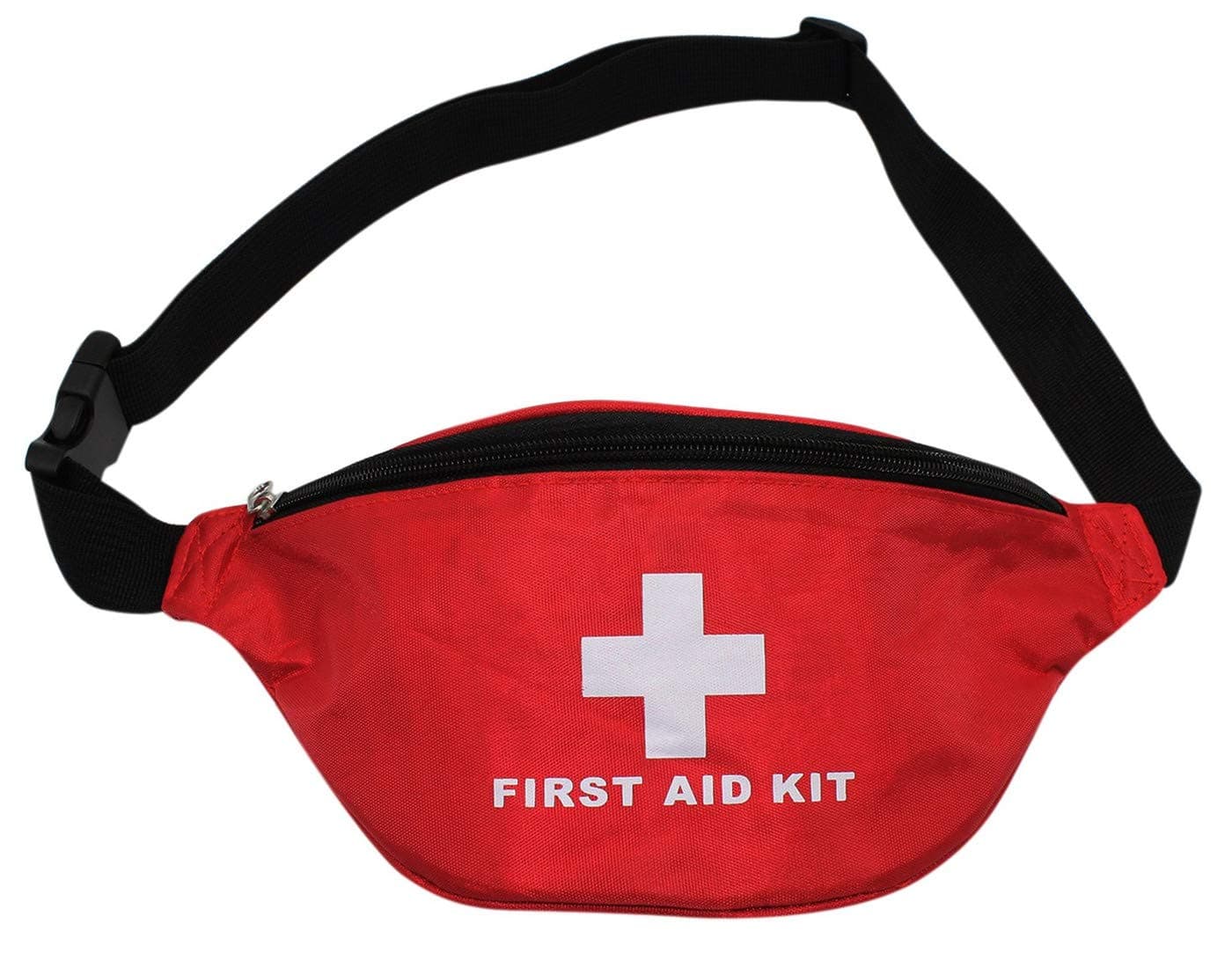 Aranticy First Aid Bag Waist Pack, Empty First Aid Kit Survival Fanny Pack Emergency Medical Hip Waist Bag Pouch Rescue Purse Pocket Pills Drugs Package Container Organizer for Travel Home Outdoor