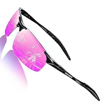 ROCKNIGHT Driving HD Polarized UV400 Protection Ultra light Al-Mg Golf Fishing Outdoor Sunglasses