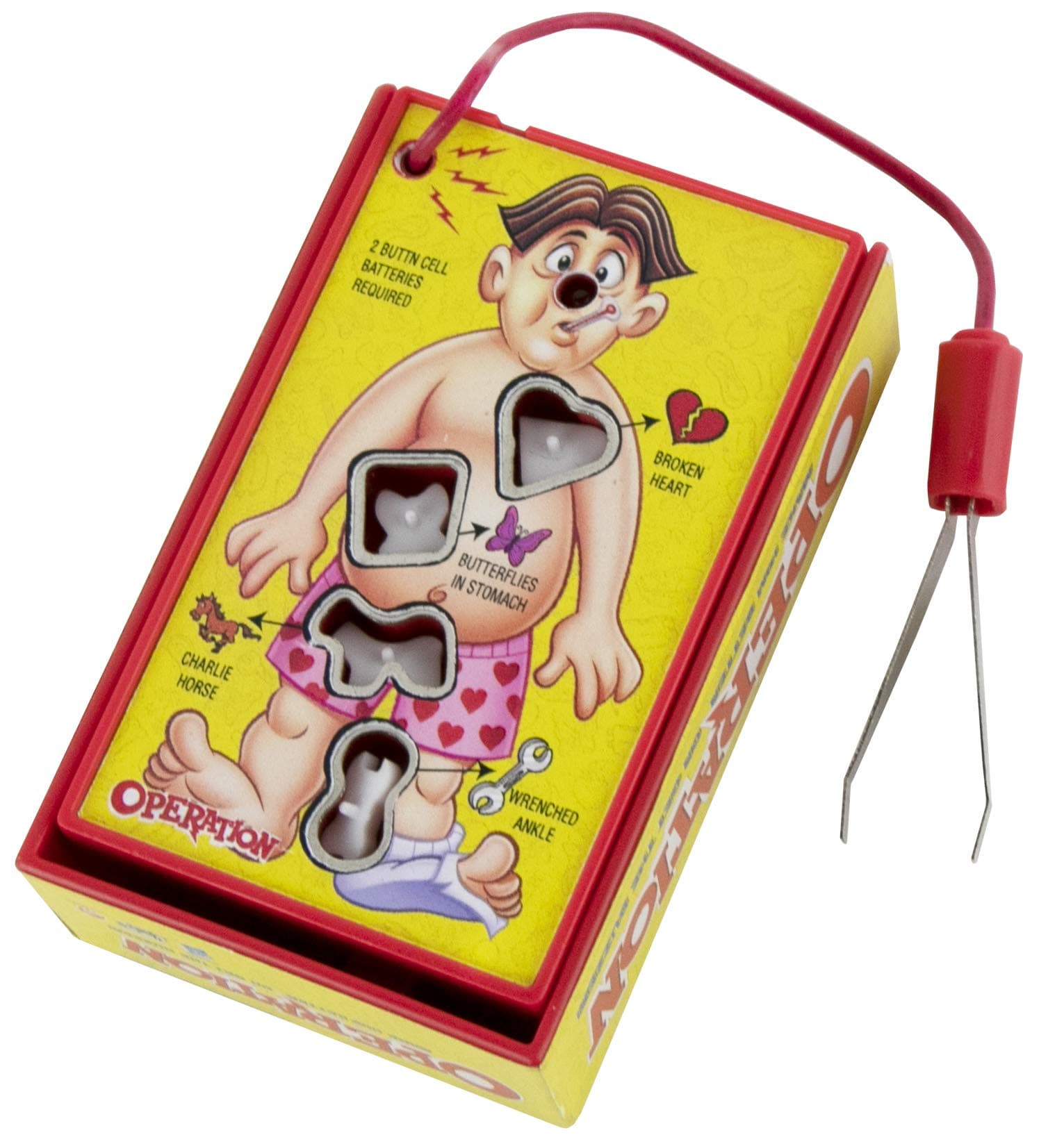 Operation Board Game, Super Impulse, Multicolor, 5.4x8.5 Inches