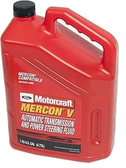 Genuine Ford XT-5-5QM MERCON-V Automatic Transmission and Power Steering Fluid - 5 Quart