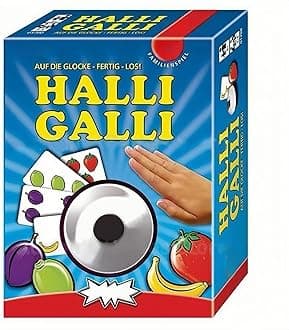 Halli Galli Friends Board Gamefamily Friendly Card Game Party Game Table Game for 2-6 Players Suitable for Age 15 and Older