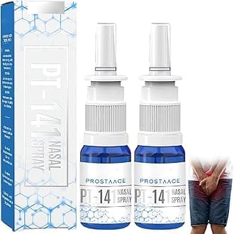 Pt141, PT-141, Pt 141 Peptide Nasal Spray, ProstaAce PT-141 Nasal Spray, Beeprosta Prostate Nasal Spray for Prostate Wellness, Pt-141 Peptide For Men, Pt141 Nasal Spray (2PCS)