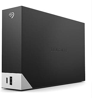 Seagate One Touch HUB 10 TB external Hard Drive, 2 USB Hub, 3.5 Inch, USB 3.0, PC, Notebook & Mac, Modellnr.: STLC10000400