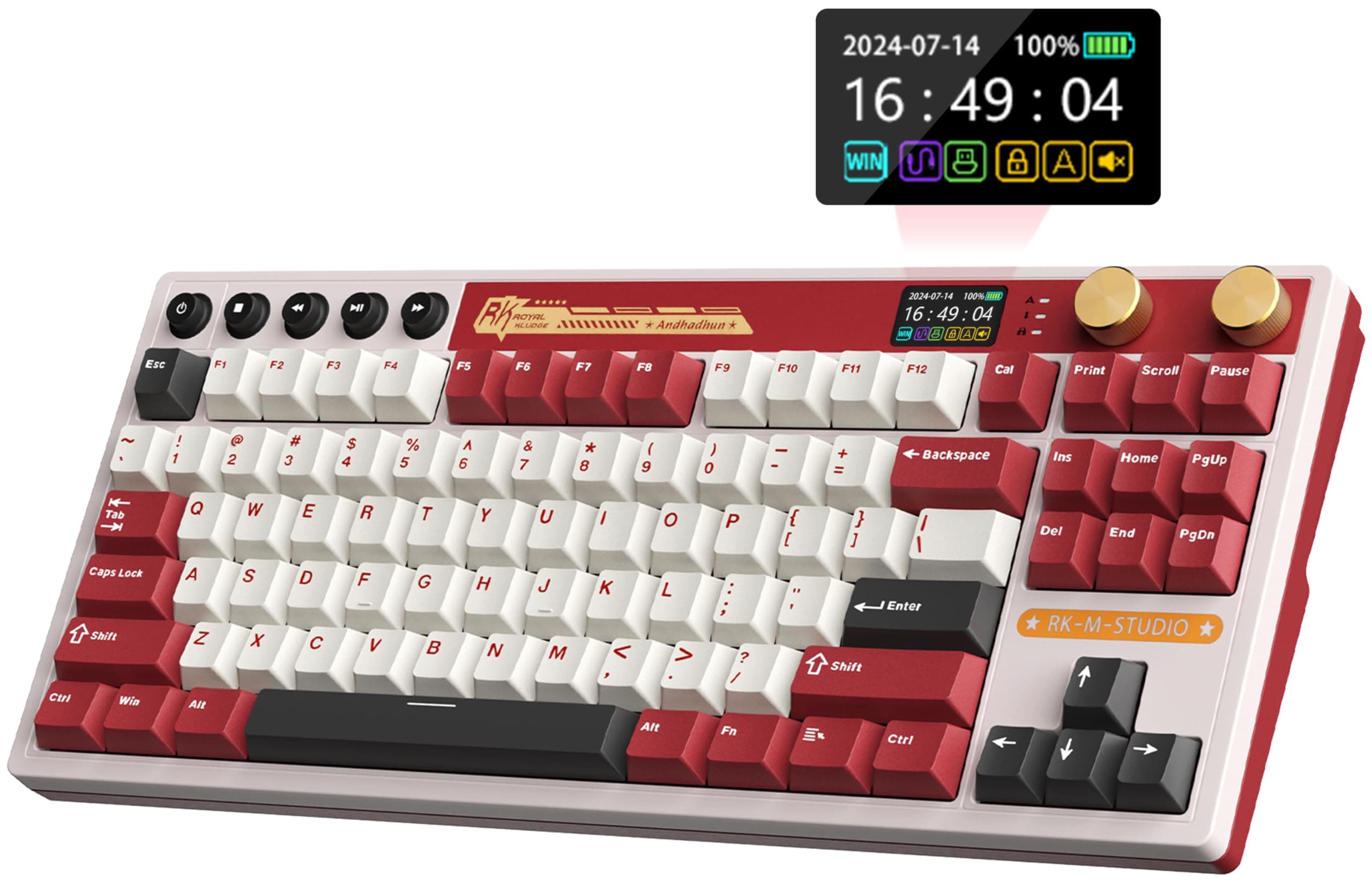 Gaming Keyboard (Black, One Size)