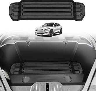 BestEvMod Vehicle Mat Cargo Liner Compatible with Mach-E 2024 Accessories All-Weather Front Trunk Frunk Rubber Cargo Liner (Frunk Mat 2024)