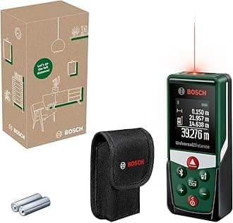 laser measure UniversalDistance 40 C (measure distance up to 30m precisely, Bluetooth connectivity, measurement functions, in E-Commerce cardboard box)