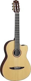 Yamaha NCX3 NT Cutaway Acoustic-Electric Nylon-String Classical Guitar With Reinforced Carrying Bag , Natural