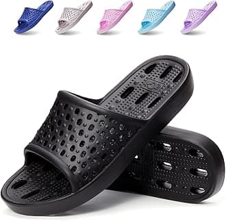 Shower Shoes Men Quick Drying Women Shower Sandals Non-Slip Comfortable House Slippers Bathroom Hotel Flip Flops Slides With Students Gym