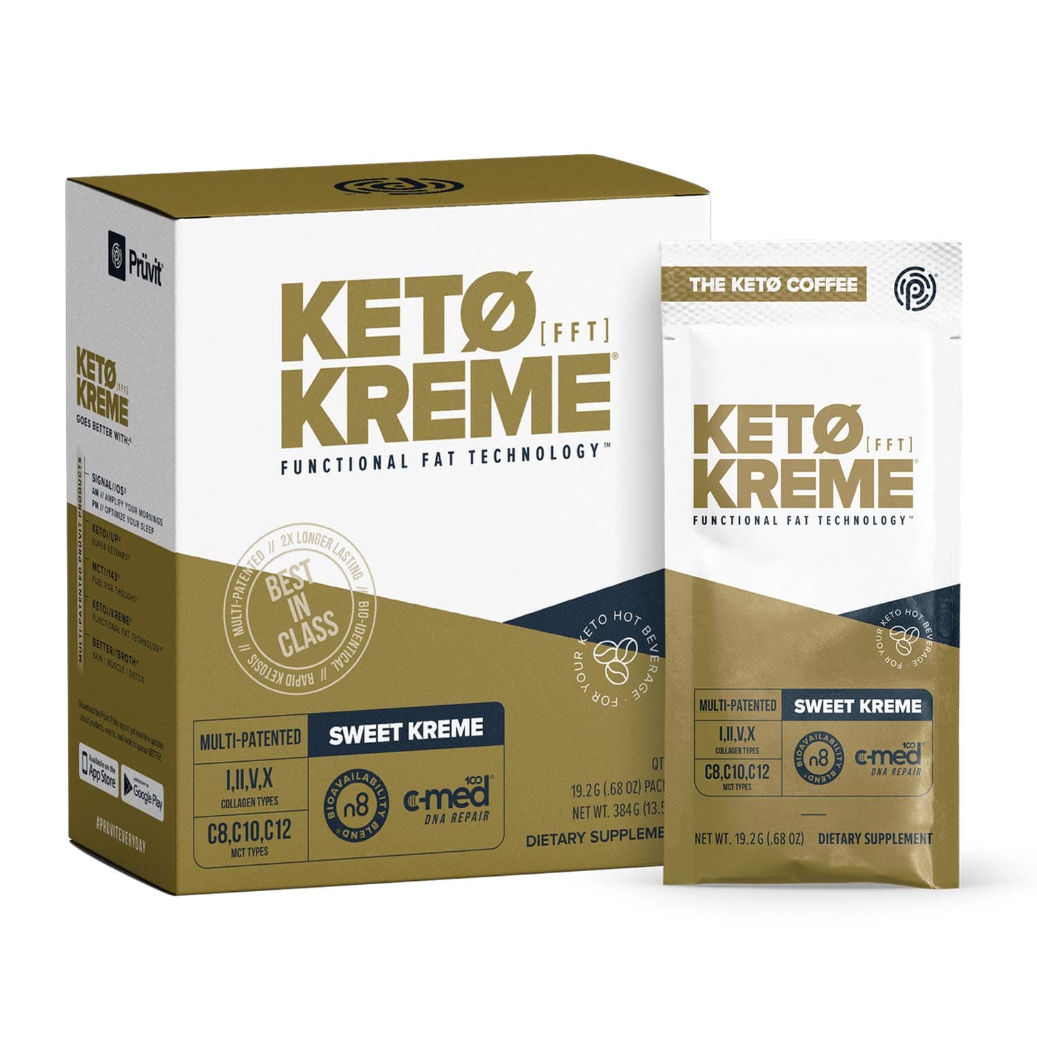 Keto//Kreme 20 Sachets