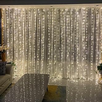 Party Propz White Curtain for Decoration, Backdrop Cloth for Decoration with ...