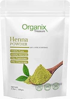Pure & Natural henna powder for Healthy and Strong Hair, Hair fall Control, Repairs damaged hair, 100gm