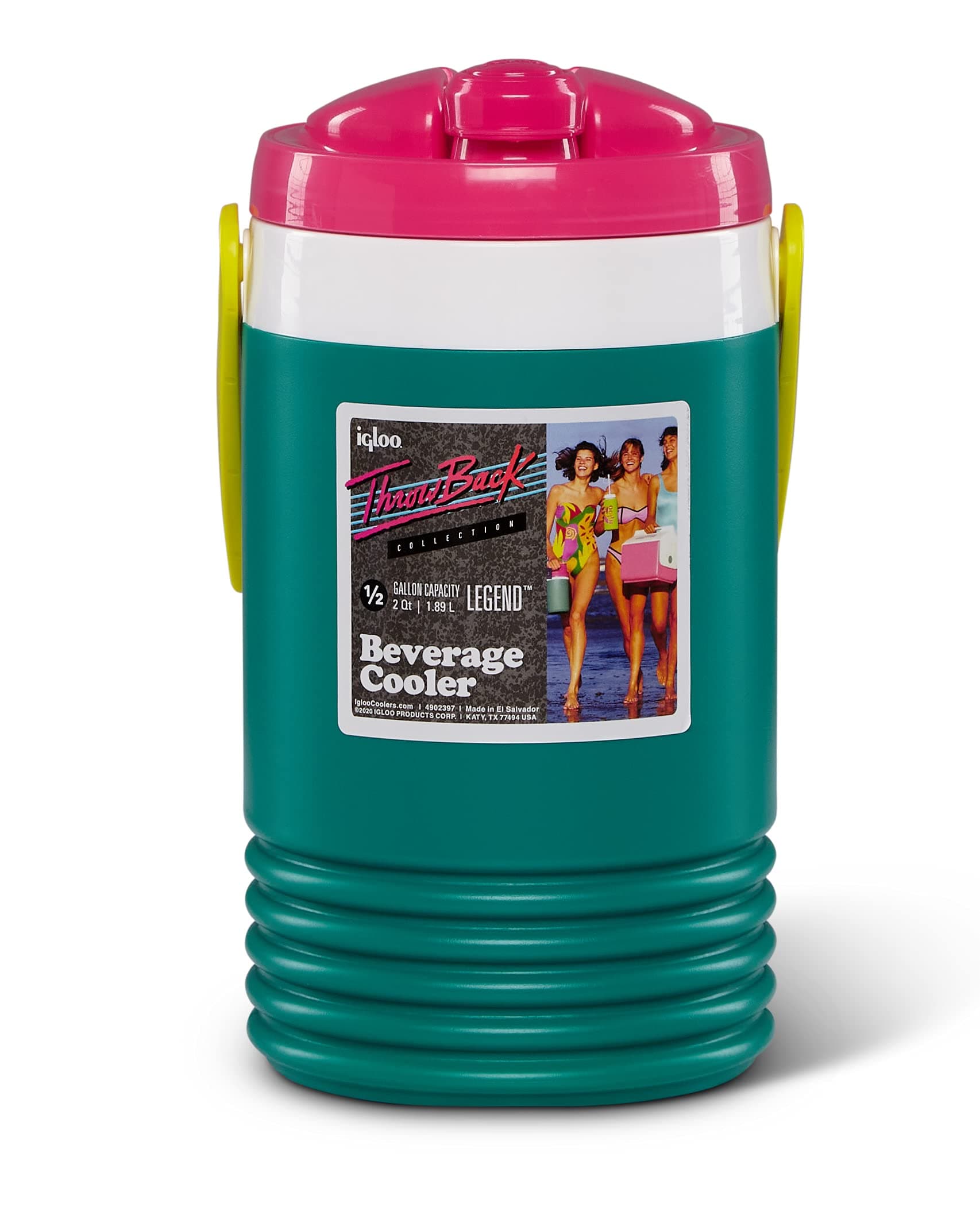 1/2 GAL Legend Retro Drinks Bottle, Jade