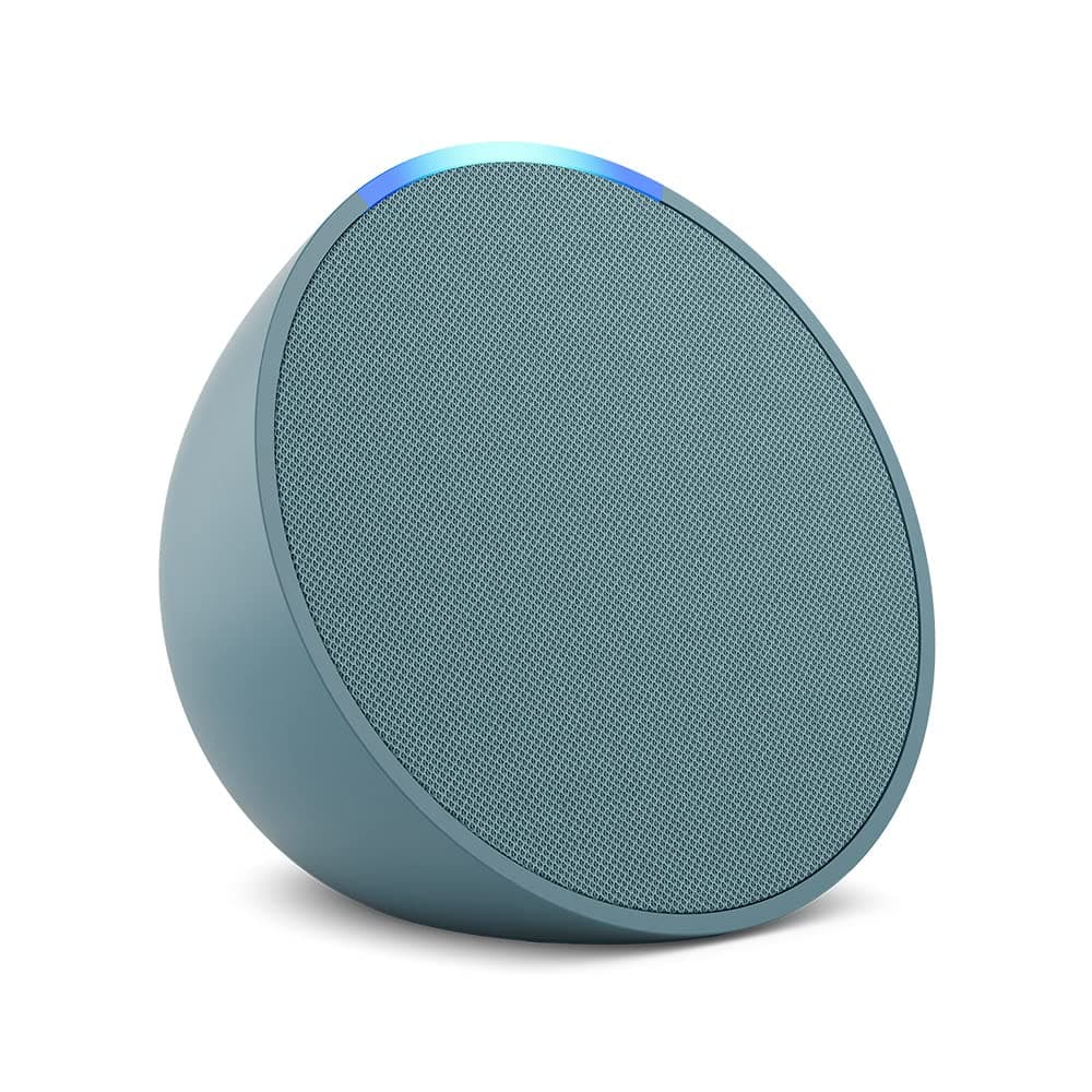 Amazon Echo Pop (newest model), Our smallest speaker, Designed for Alexa+, Fits in any room, Midnight Teal