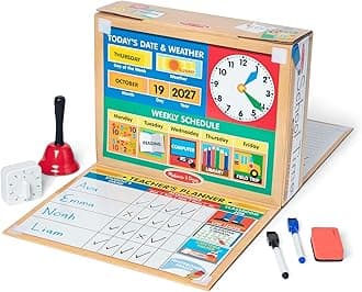 School Time! Classroom Play Set Game - Be Teacher or Student
