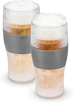 Host Glass Beer Glass - Set of 2, Multicolour, 16 ounces