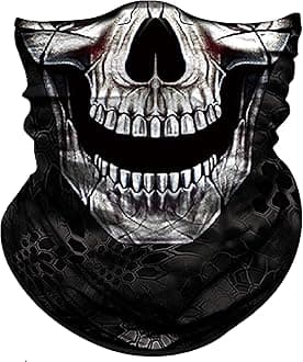 Skull Face Mask for Dust Wind Sun Protection Men Women Motorcycle Riding