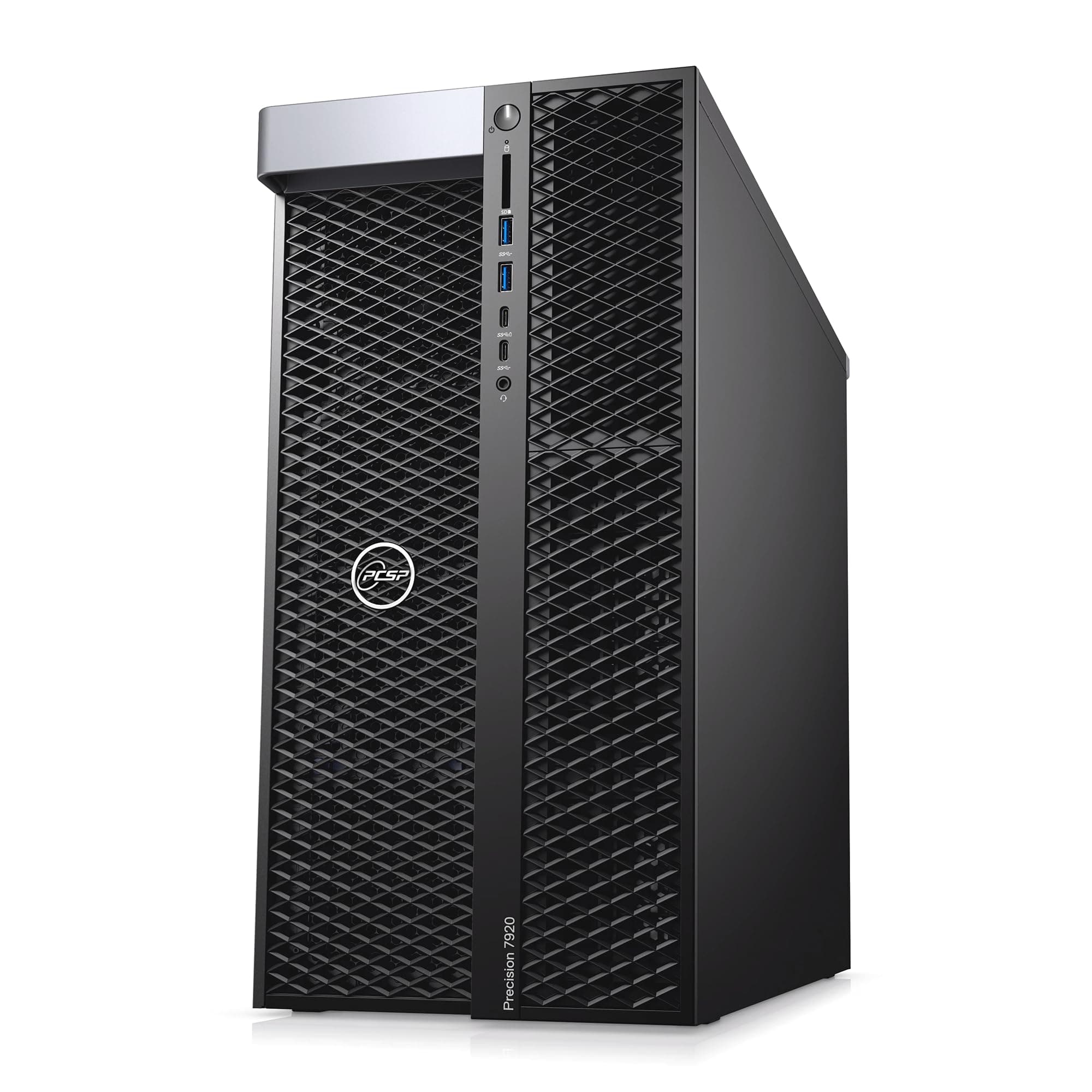 PCSP Precision 7920 Tower Workstation PC - Dual Intel Xeon Platinum 8160 (48 Cores/96 Threads), 768GB DDR4, 1TB NVMe + 4TB HDD, Quadro P2000 5GB, Windows 11 Pro Refurbished Desktop Computer (Renewed)