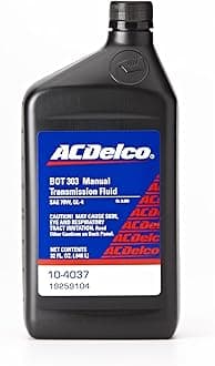 ACDelco GM Original Equipment 10-4037 70W BOT 303 Modified Low Viscosity Manual Transmission Fluid - 1 qt
