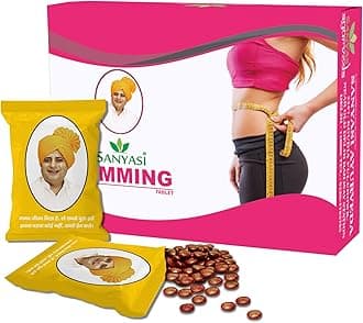 Slimming Tablet – 100% Ayurvedic Weight Loss Supplement for Men & Women | Boost Metabolism, Reduce Appetite, and Promote Fat Burning (120 Tablets)