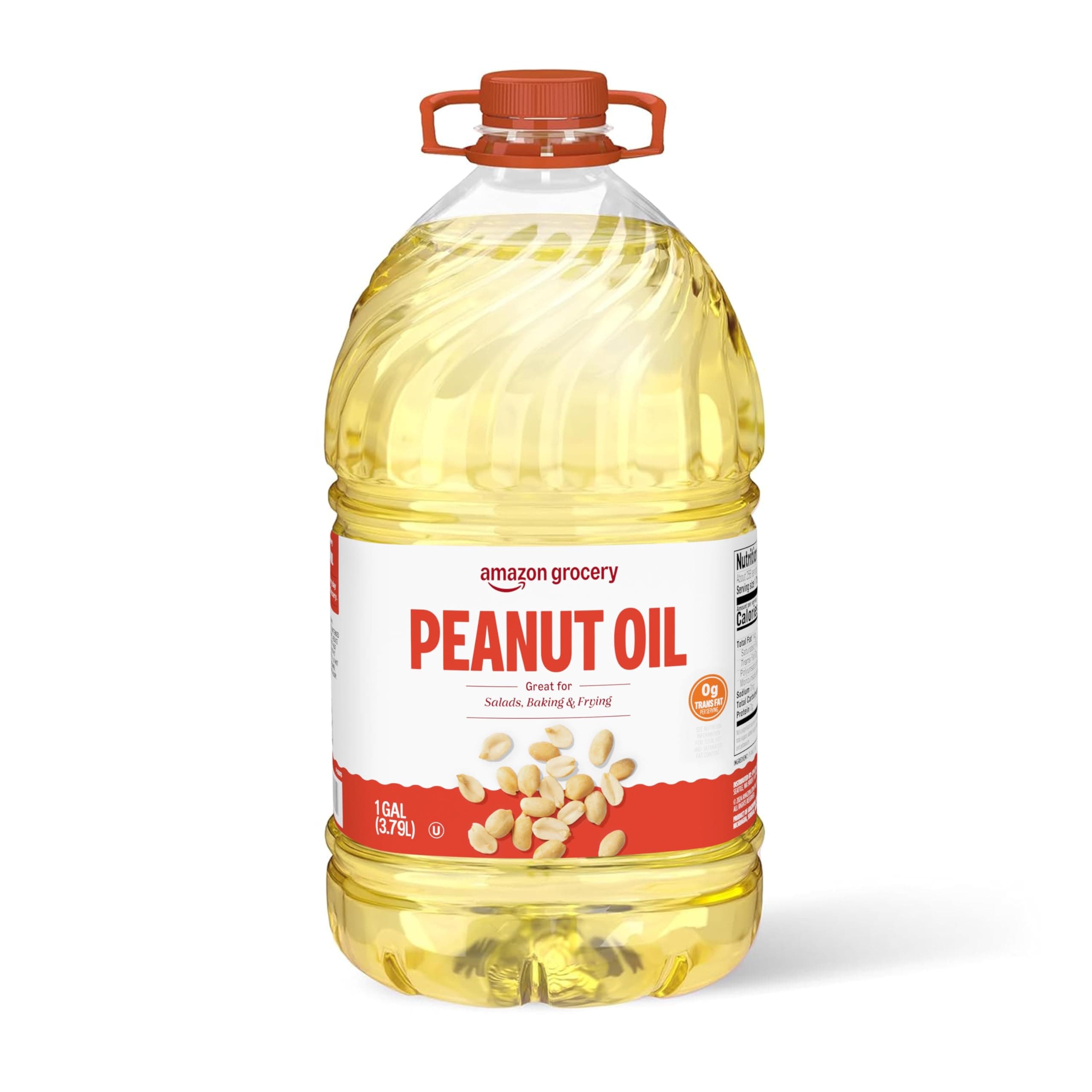 Amazon Grocery, Peanut Oil, 128 Fl Oz