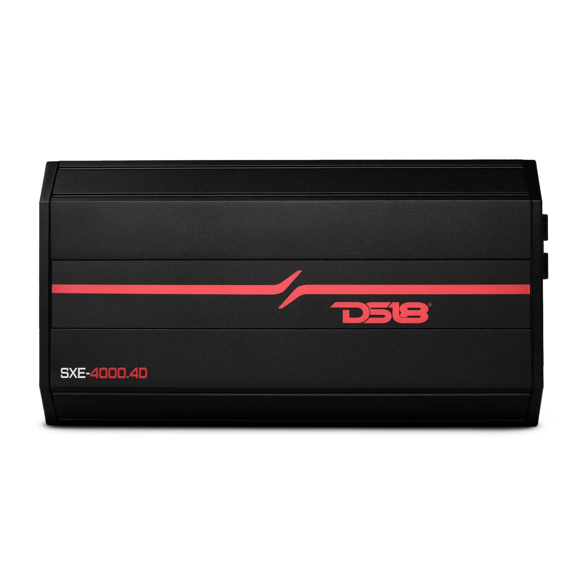 SXE-4000.4D/BK Car Amplifier Stereo Full-Range Class D 4-Channel 275x4 RMS @4 OHM 4000 Watts - Powerful and Compact Amp for Speakers in Car Audio System