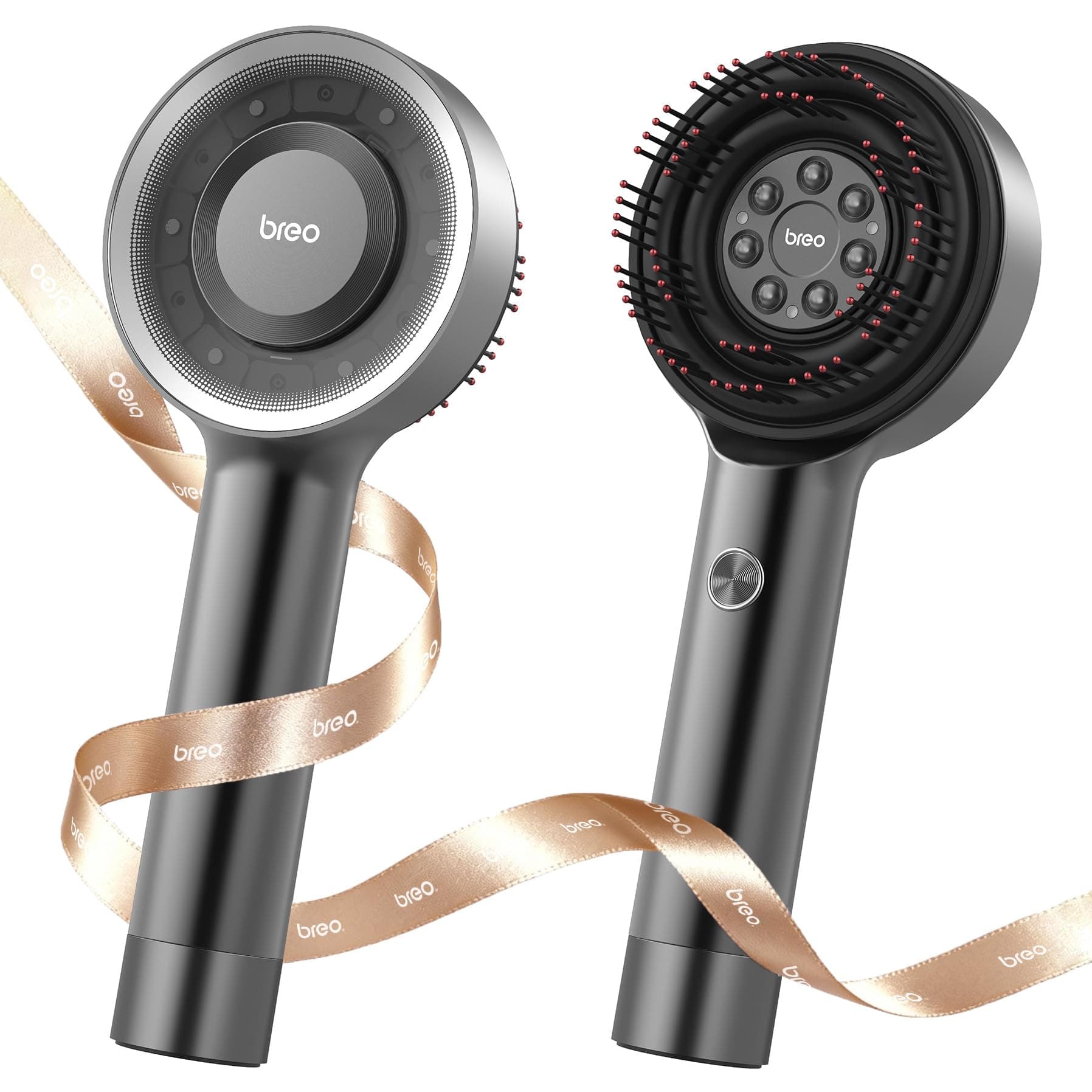 Breo Scalp 3L Electric Scalp Massager with Red Light Therapy for Hair Growth, Upgraded Hair Massager for Scalp Massage, Science Backed Head Massager for Hair Loss Treatment, Gift for Men & Women