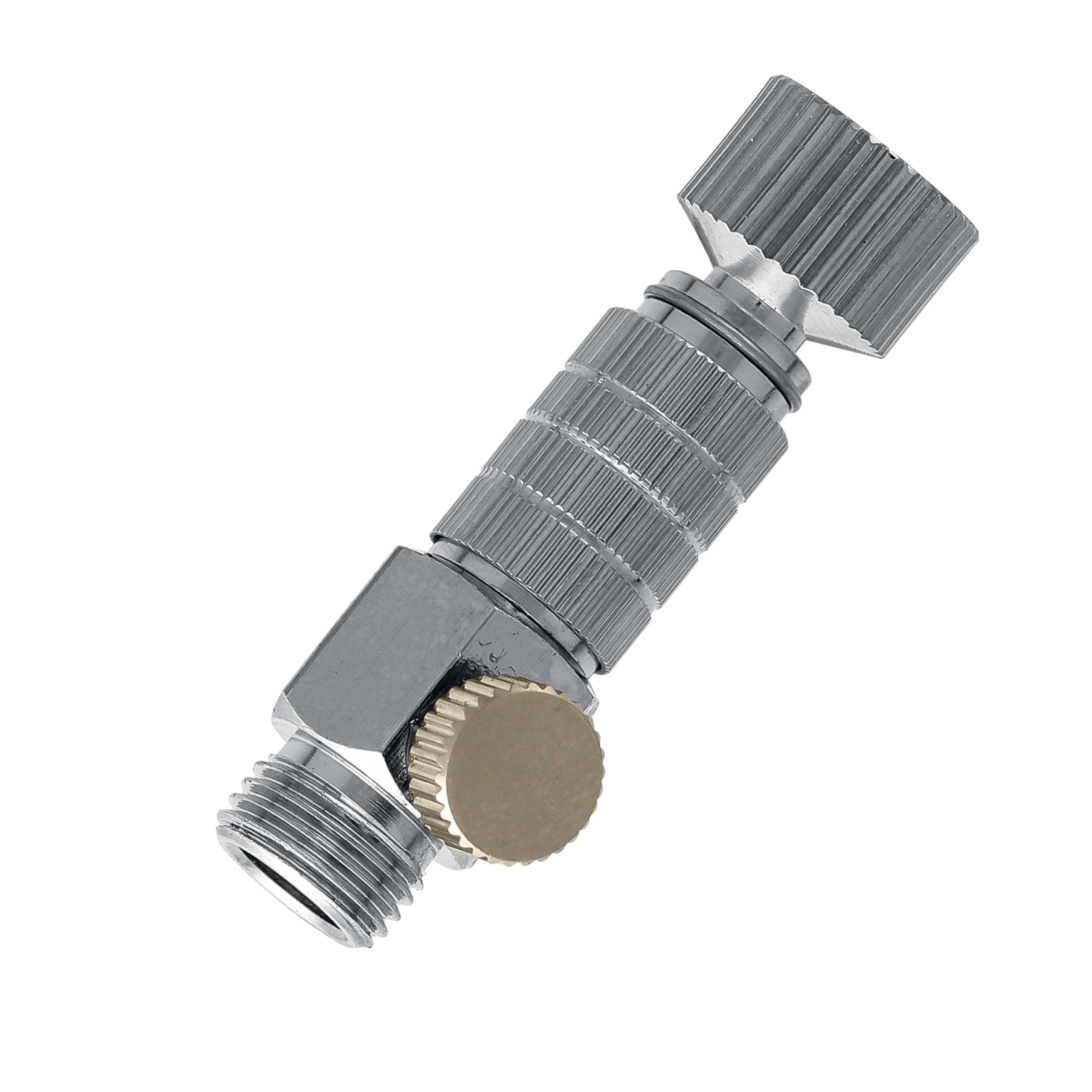 Master Airbrush Quick Release Disconnect Coupling with Plug & Airflow Control Valve - 1/8" BSP Male and Femal Airbrush Fittings
