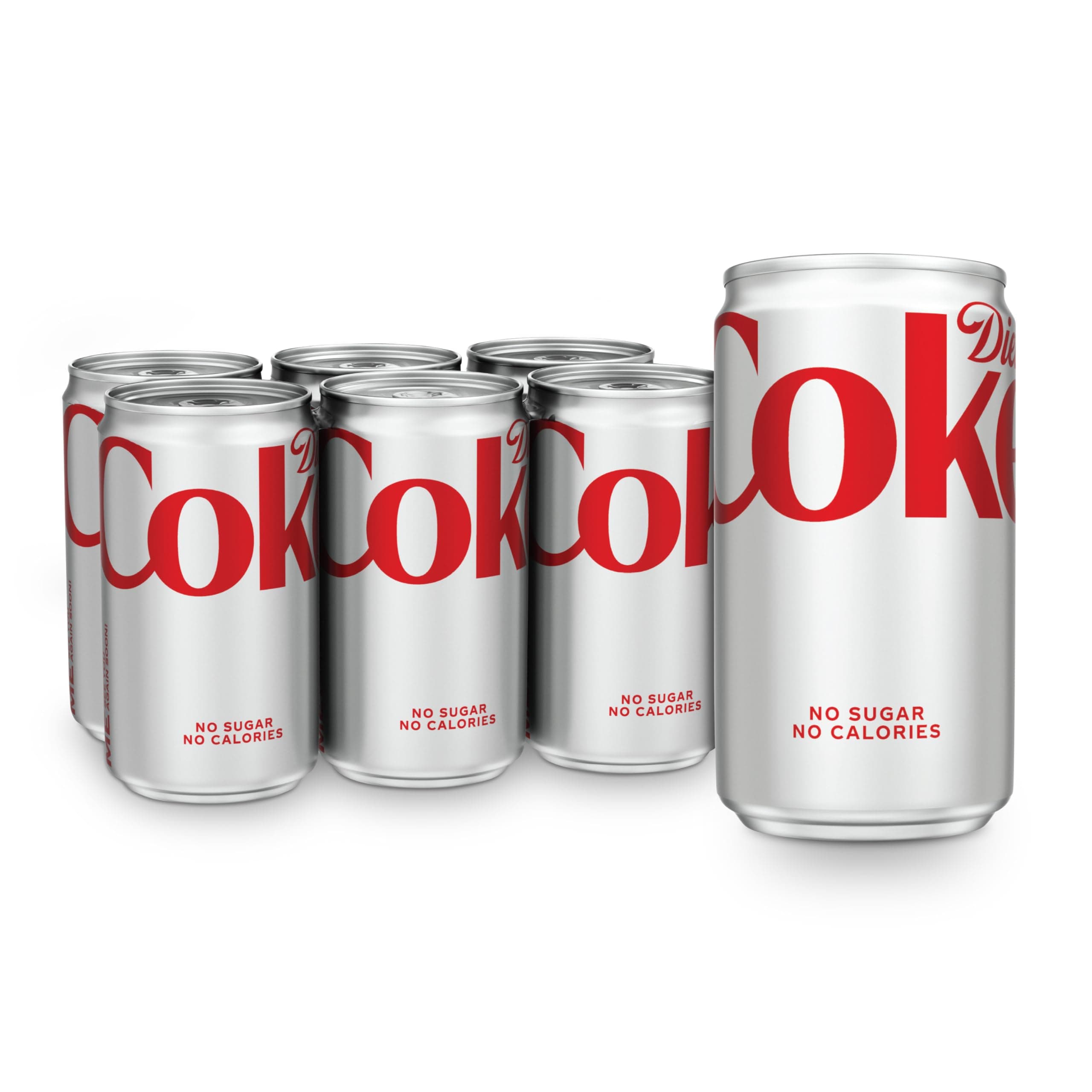 Diet Coke Soda Soft Drink, 7.5 fl oz, 6 Pack