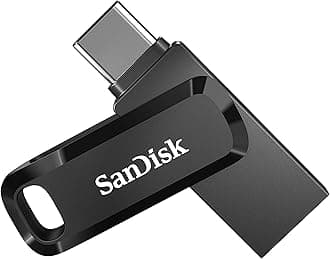 SanDisk 512GB Ultra Dual Drive Go USB Type-C Flash Drive - SDDDC3-512G-G46, Black